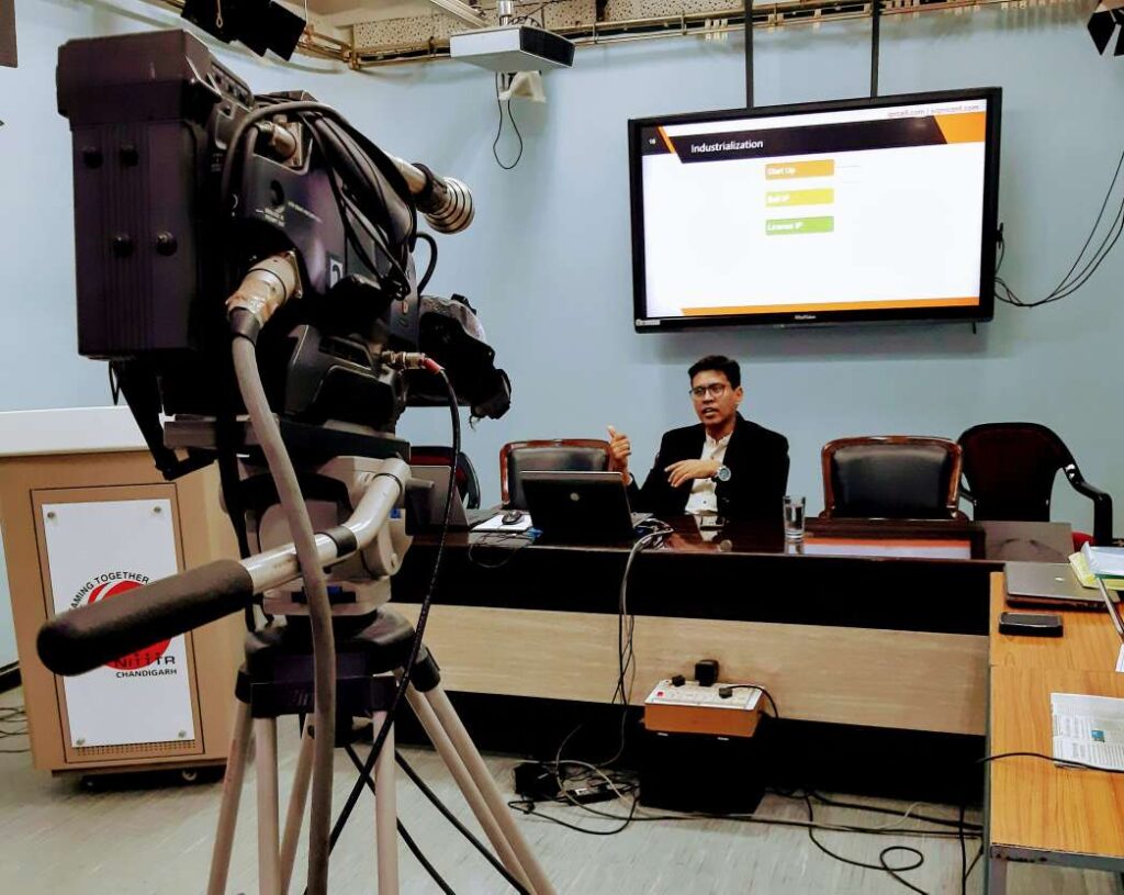 Harit Mohan at NITTTR Industry Academia Integration