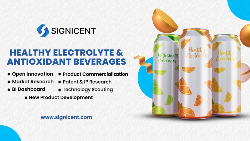 Healthy Electrolyte & Antioxidant Beverages By Signicent