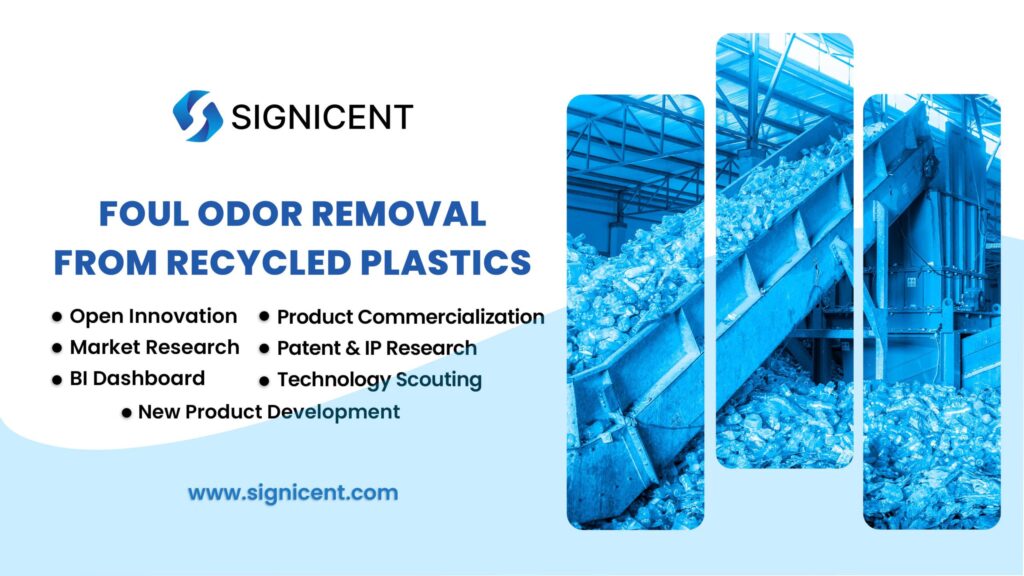 Foul Odor Removal Recycled Plastics By Signicent