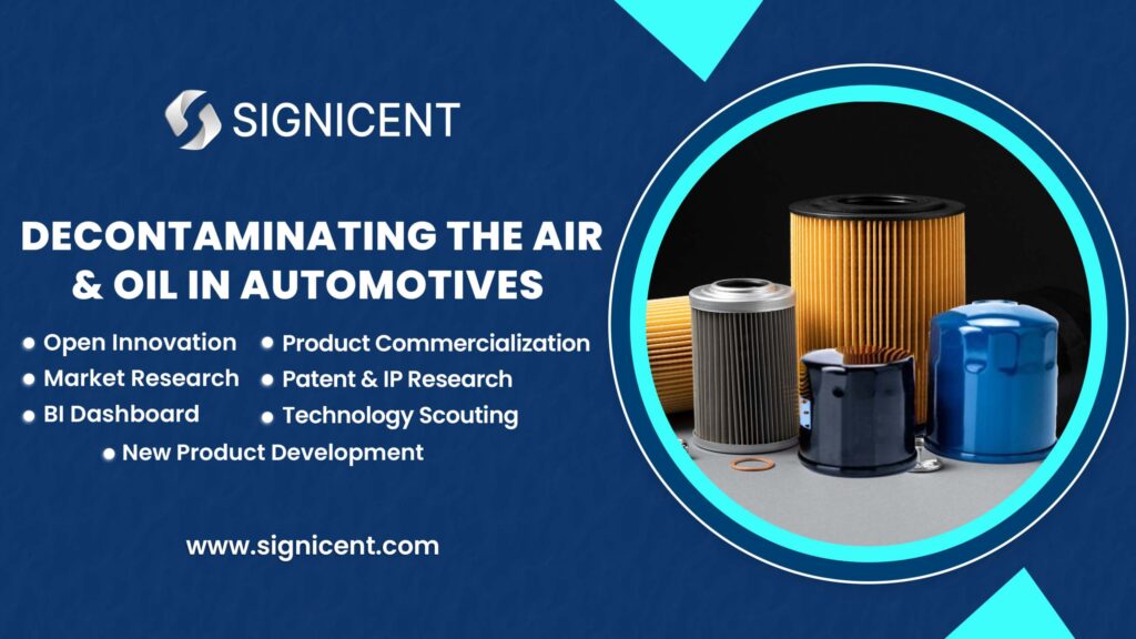 Decontaminating the Air & Oil in Automotives By Signicent