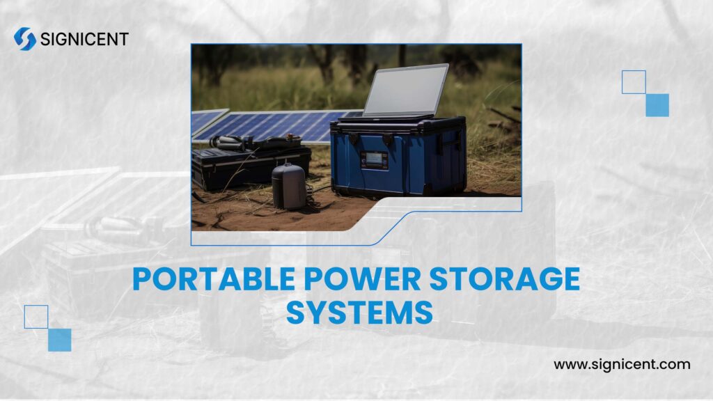 Portable Power storage system By Signicent LLP