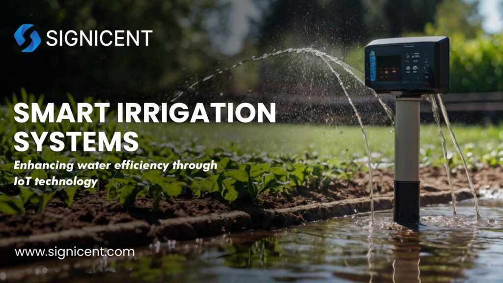Smart irrigation system By Signicent